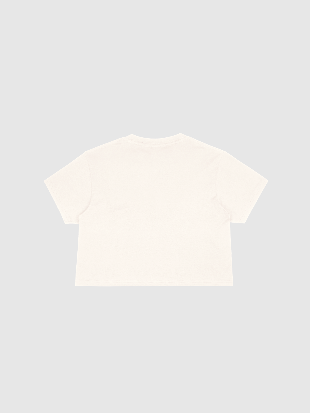 Womens Casual Crop Tee