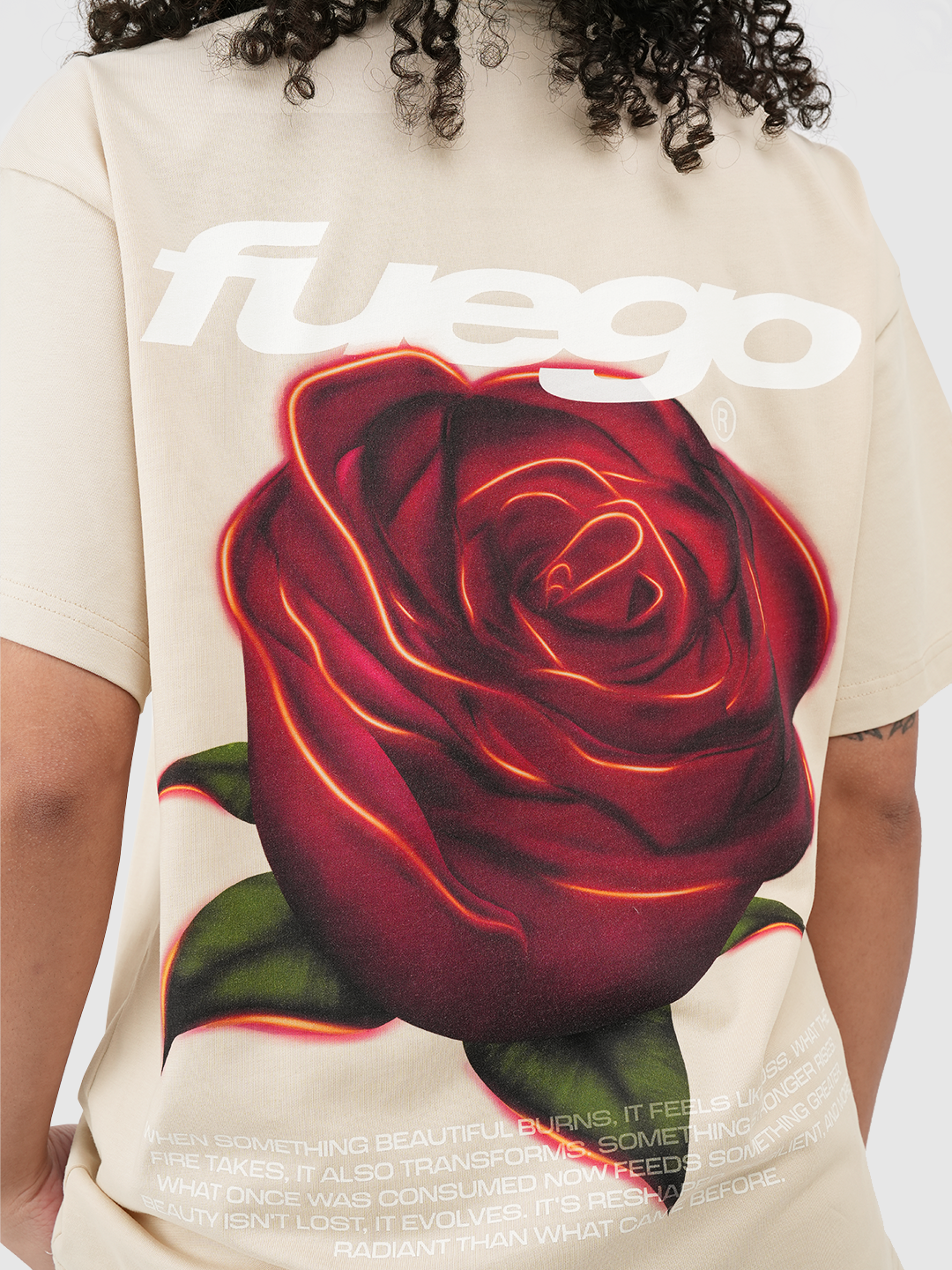 Rosa de Fuerza Tee